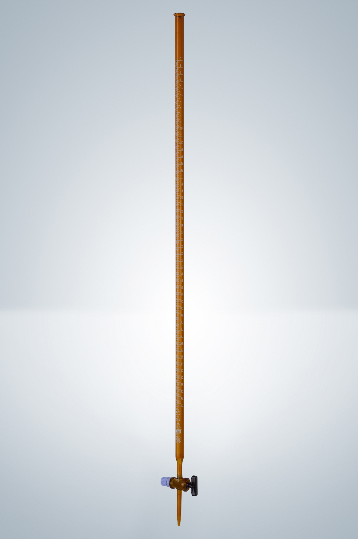 棕色滴定管(玻璃控制阀)