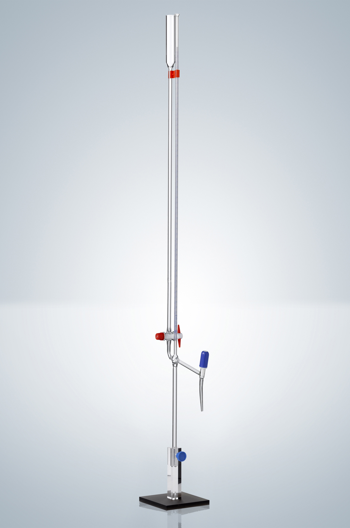 微量滴定管(PTEE控制阀，底座侧滴定管）